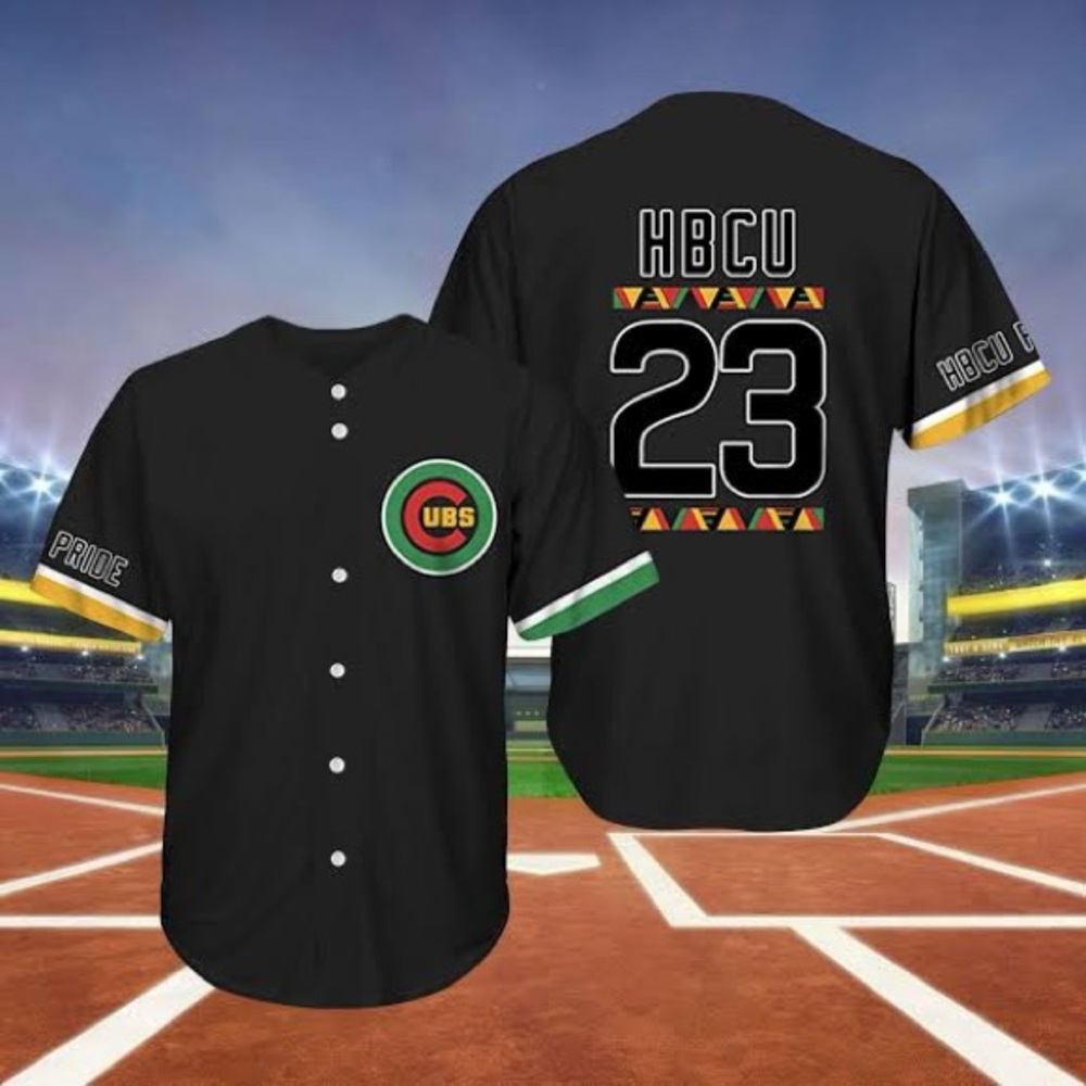 Chicago Cubs HBCU jersey adult size m NEW IN PACKAGE